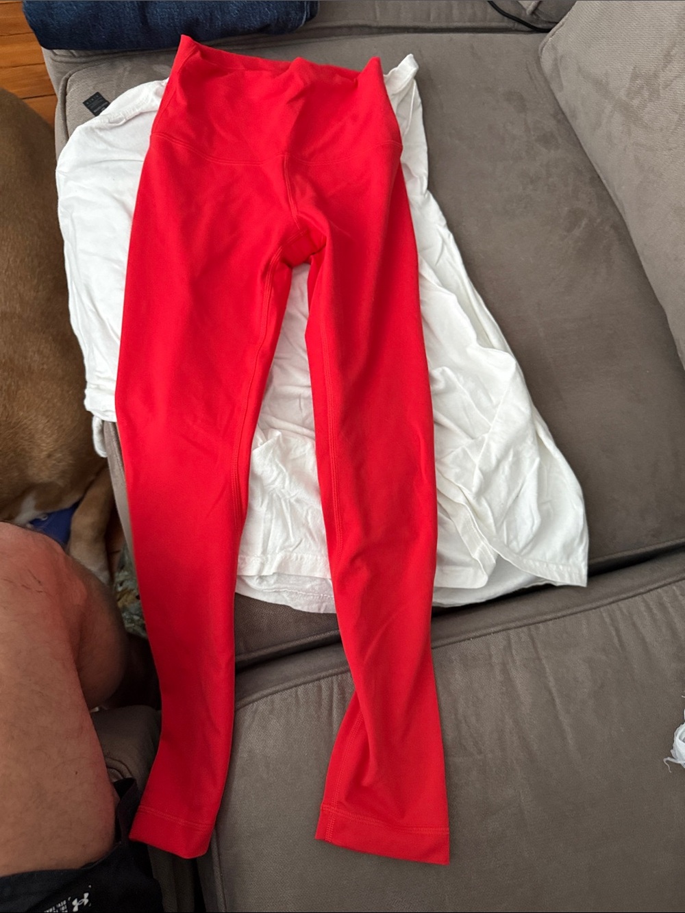 lululemon athletica Kids Bright Red Performance Leggings